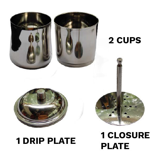 Stainless Steel Indian Filter Coffee Drip Maker