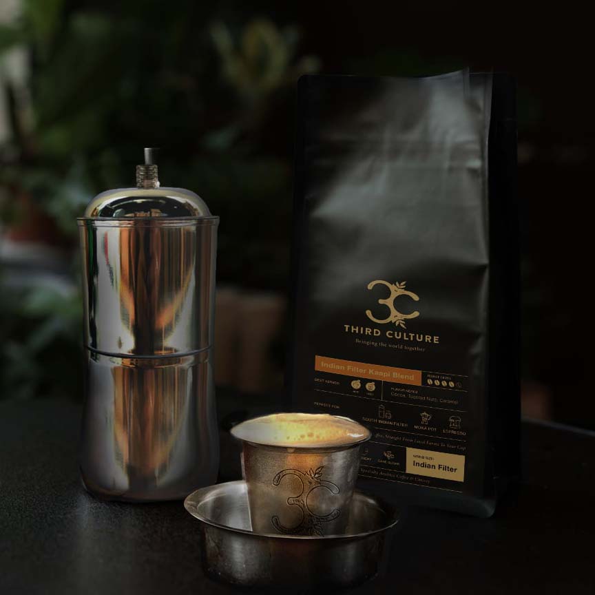 Stainless Steel Indian Filter Coffee Drip Maker – drinkthirdculture
